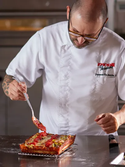 Preparazione piatti gastronomici - Forni Zanolli